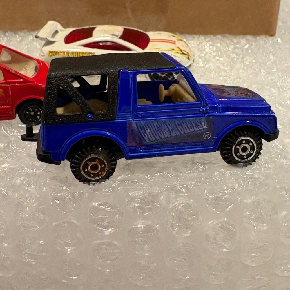 Lot Of 3 Chuck E Cheese Cars Pioneer Suzuki Jimmy Samurai Toyota Previa Sho-Stop
